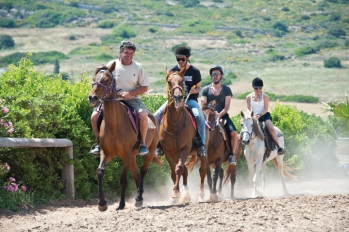 Horseback riding